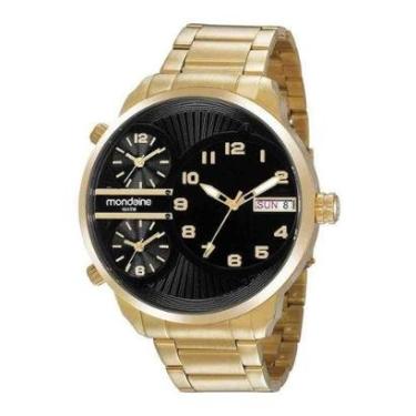 Imagem de Relogio Mondaine Masculino Dourado 99433GPMVDS3-Masculino