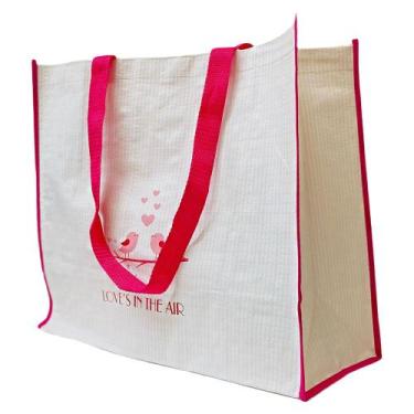 Imagem de Bolsa Ecologica Ecobag Reutilizavel Sacola de Ombro Dobravel Retornave