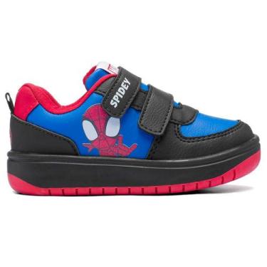 Imagem de Tenis disney homem-aranha ref msy01dy menino, Azul, Preto, 21