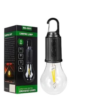 Imagem de Lâmpada LED Portátil Recarregável – USB Tipo-C, Alta Luminosidade, Bateria de Longa Duração, Ideal para Emergência, Camping e Viagens