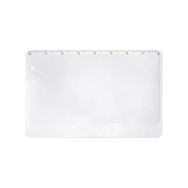 Imagem de Lupa de cartão de crédito,régua de lupa 3X | Lupa de bolso, tamanho do cartão de crédito da lupa de leitura, lente de aumento do cartão