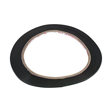 Imagem de Rolo de fita de espuma dupla face preto pegajoso super forte 10 x 2 mm x 0,3 mm, impermeável, para reparo de celular, decoração de casa