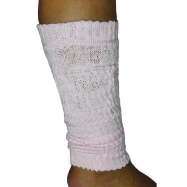 Imagem de Meia Polaina Feminina Colorida Fitness Para O Inverno Apollo, Rosa
