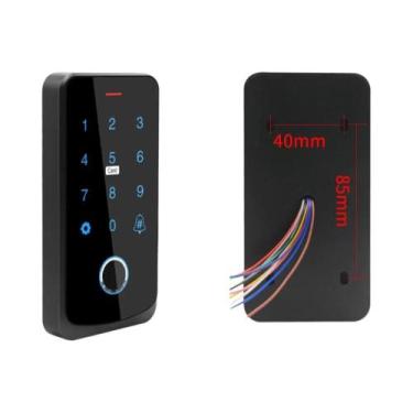 Imagem de Fechadura Inteligente Com Impressão Digital, Cartão IC, Teclado De Con