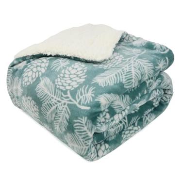 Imagem de VigorSping Cobertor com laço rosa - 127 x 152 cm, cobertor de lã de flanela super macio, cobertor macio de inverno para sofá, cama, presente ideal para crianças, adultos, esposa