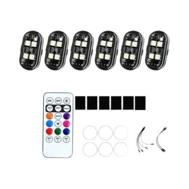 Imagem de Luz Estroboscópica LED Sem Fio Para Carro, Moto, Drone, Scooter, Lâmpa