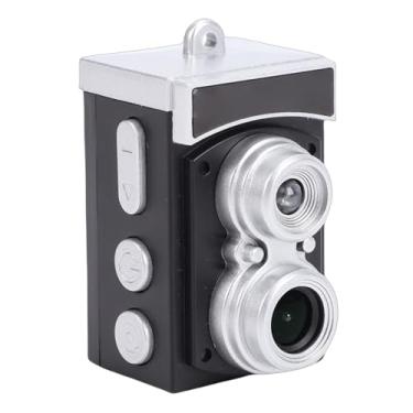 Imagem de Akozon Pequena Câmera Retro Ccd 8.6mp Foto 1080p Vídeo 1.14 Tela Lente Grande Angular de 120 Graus 300mah Bateria Fotografia (BLACK)