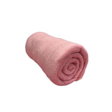 Imagem de Manta Cobertor Casal Microfibra 1,80x2,00 Mt - Multi Cores(ROSA CLARO)