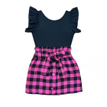 Imagem de Roupa De Criança Blogueirinha Look De Inverno Meninas Luxo - AK Fashio