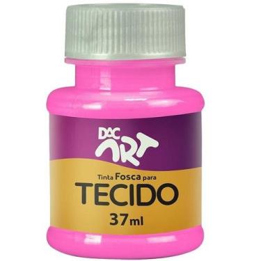 Imagem de Tinta Fosca para Tecido 37ML Rosa DAC