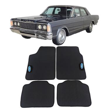 Imagem de Jogo De Tapete Automotivo Galaxie 81 Borracha Pvc