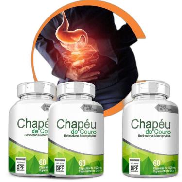 Imagem de Chapéu De Couro Compre 2 Leve 3 60 Cápsulas