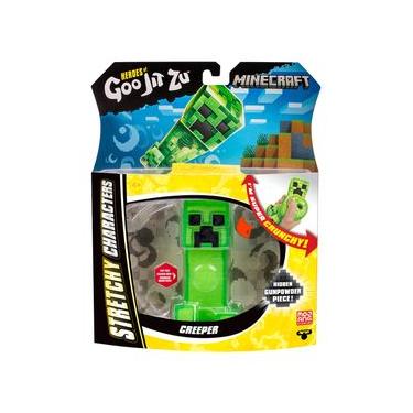 Imagem de Boneco Elástico Creeper de 12cm - Goo Jit Zu Minecraft
