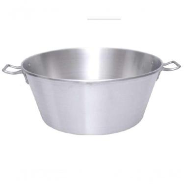 Imagem de Tacho De Aluminio Grosso Nº 40 Industrial 15 Litros Docesar