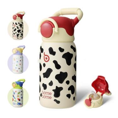 Imagem de Garrafa Térmica Infantil BOTTLE BOTTLE com Canudo 470ml