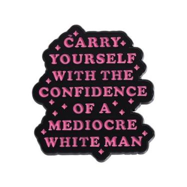 Imagem de Citação motivacional de Brooch Carry Yourself with Confidence - Yiweis