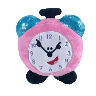 Imagem de Despertador Plush Toy Doll Blue Clues de 20 cm com enchimento de seda 
