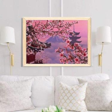 Imagem de Quebra-cabeça, cenário floral, 1000 peças para adultos - Gloome Store