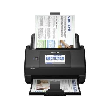 Imagem de EPSON Scanner WorkForce ES-580W - Documentos, Wireless, ADF, OCR, Bivolt, Preto