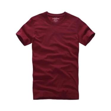 Imagem de Camiseta Masculina 100% Algodão - Gola Redonda, Manga Curta, Alta Qual