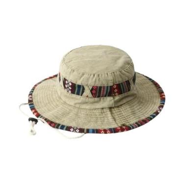 Imagem de Chapéu Balde para Verão - Proteção Solar para Camping, Pesca e Hiking 