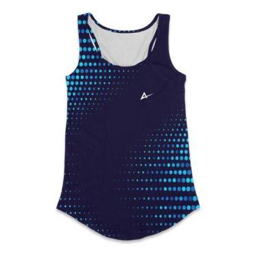 Imagem de Regata Fem Atlética Basic Marinho, P