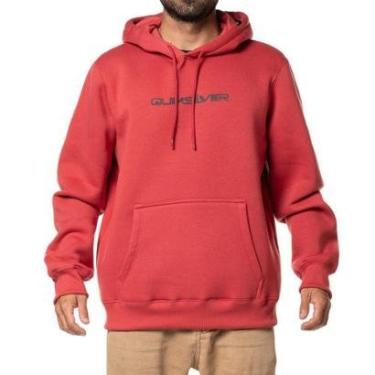 Imagem de Moletom Quiksilver Canguru Omni Font 305G WT24-Masculino