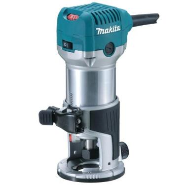 Imagem de Tupia manual 710 watts para pinça de 1/4" - RT0700C (220V) - Makita, 2