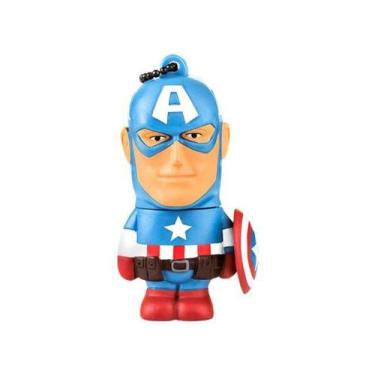 Imagem de Pen Drive 8GB Multilaser Marvel Avengers - Capitão América
