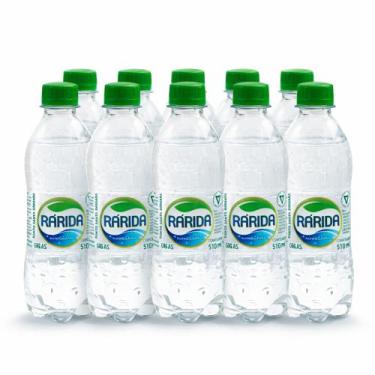 Imagem de Água Mineral Rárida COM Gás 510ml pH 10+ Alcalina Fardo 12 Unidades