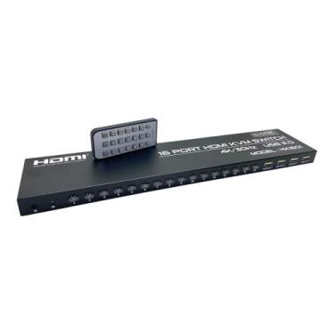 Imagem de Switch KVM HDMI / USB 4K 16  1-PORTA  EL316 - MGT