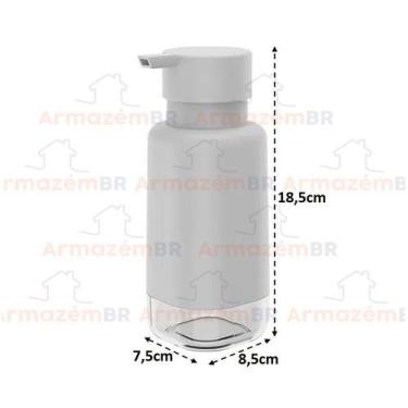 Imagem de Kit Dispenser Organizador Pia Porta Detergente Escorredor Copos Rodo C