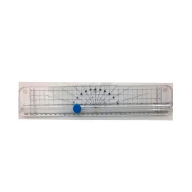 Imagem de Refiladora e Régua para Papel A4 Motivate Refiladora e Régua 30cm A4 Corte Reto Até 3 Folhas