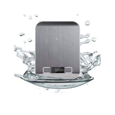 Imagem de Balança de Cozinha Digital Inox 10Kg - oem