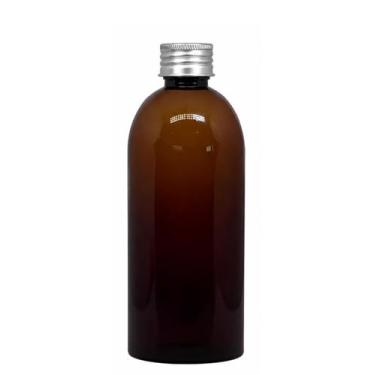 Imagem de Kit 15 Frascos Pet Âmbar 500ml com Tampa de Alumínio para Refil - - Em