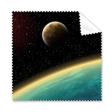 Imagem de Pano de limpeza para telefone planeta galáxia Terra, azul, 5 peças