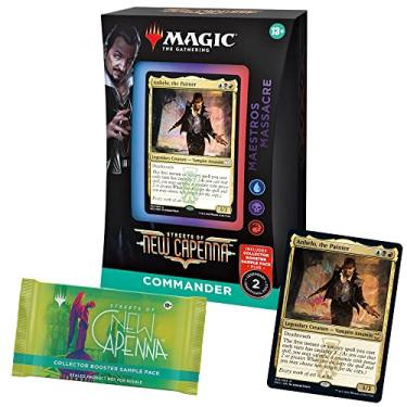 Imagem de Magic: The Gathering Streets of New Capenna Commander Deck – Maestros Massacre + Collector Booster Sample Pack