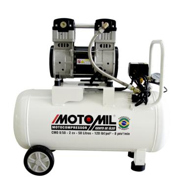 Imagem de Motocompressor 120Lbs 2Hp 220V Sem Oleo Nac Cmo