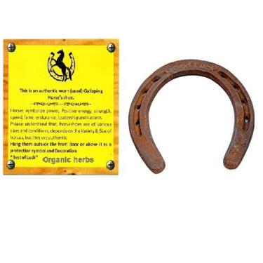 Imagem de Decoração de parede ferradura de ferro