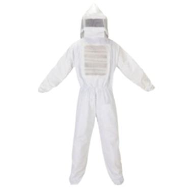 Imagem de Macacão Apicultor Nylon Ventilado Com Máscara Sivel Tam GG