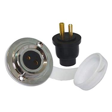 Imagem de Plug Tomada 2 Pinos A Prova de Água