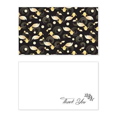 Imagem de Ripple Flowers Repeat Japan Cartão de agradecimento aniversário saudações casamento agradecimento