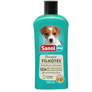 Imagem de Shampoo Sanol Dog Filhotes para Cães - 500 mL