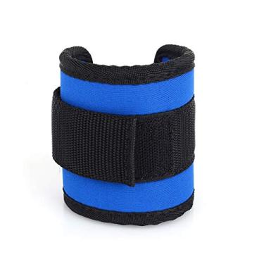 Imagem de LZKW Polia no tornozelo, alça de tornozelo leve portátil para faixas de resistência treino para homens e mulheres para academia em casa