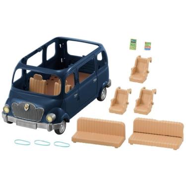 Imagem de Mini Van Sylvanian Families Epoch Magia Azul