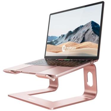 Imagem de Nulaxy Suporte para laptop, suporte ergonômico de alumínio para laptop, suporte destacável para notebook compatível com MacBook Air Pro, Dell XPS, HP, Lenovo More laptops de 10 a 15,6