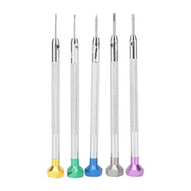 Imagem de MUNEFE Acess¨®rio de chave de fenda, conjunto de chaves de fenda para joalheiros, conjunto de chaves de fenda para lidar com v¨¢rias tarefas de reparo e manuten??o de rel¨®gios