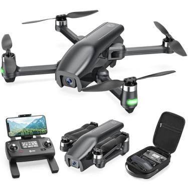 Imagem de Holy Stone Drone HS710 com câmera 4K, GPS FPV 5G para iniciantes, dobrável, com posicionamento ótico, retorno automático, Follow Me, motor sem escova, 50 minutos de voo