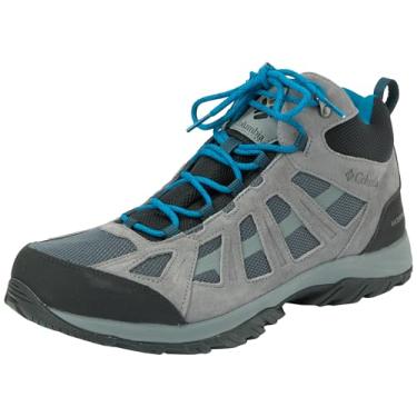 Imagem de Columbia Sapato masculino Redmond Iii Mid impermeável para caminhada, Grafite/preto, 8 Wide