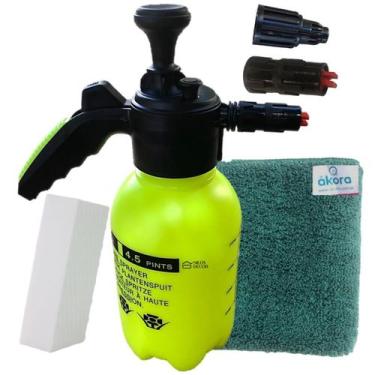 Imagem de Pulverizador Snow Foam Pano Limpa Tudo Àkora Esponja Mágica - NilosDec